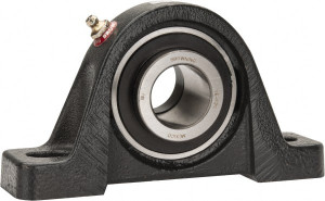 Browning VPE-220 1-1/4" ID, 6-3/4" OAL x 3-11/16" OAH Pillow Block 3,493 Lb Static Cap, 5,782 Lb Dyn Cap, 5" Btw Mnt Hole Ctrs, 1-7/8" Base-to-Ctr Ht, Cast Iron VPE-220 - 85365237