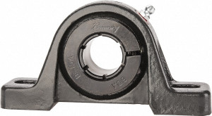 Browning VPB-216 1" ID, 5-1/2" OAL x 2-13/16" OAH Pillow Block 1,651 Lb Static Cap, 2,801 Lb Dyn Cap, 4-1/8" Btw Mnt Hole Ctrs, 1-7/16" Base-to-Ctr Ht, Cast Iron VPB-216 - 80463342