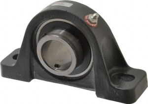 Browning VPLS-224 1-1/2" ID, 7-1/8" OAL x 3-15/16" OAH Pillow Block 4,467 Lb Static Cap, 7,340 Lb Dyn Cap, 5-3/8" Btw Mnt Hole Ctrs, 1-15/16" Base-to-Ctr Ht, Cast Iron VPLS-224 - 82733072