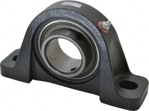 Browning VPLS-131 1-15/16" ID, 8" OAL x 4-1/2" OAH Pillow Block 5,216 Lb Static Cap, 7,889 Lb Dyn Cap, 6-3/16" Btw Mnt Hole Ctrs, 2-3/16" Base-to-Ctr Ht, Cast Iron VPLS-131 - 51467439