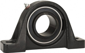 Browning VPS-235 2-3/16" ID, 8-13/16" OAL x 4-31/32" OAH Pillow Block 6,601 Lb Static Cap, 9,752 Lb Dyn Cap, 6-15/16" Btw Mnt Hole Ctrs, 2-1/2" Base-to-Ctr Ht, Cast Iron VPS-235 - 82732835