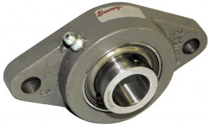 Browning VF2S-239 2-7/16" ID, 9-1/4" OAL x 5-7/16" OAH 2-Bolt Flange 8,150 Lb Static Cap, 11,789 Lb Dyn Cap, 7-15/16" Btw Mnt Hole Ctrs, Cast Iron VF2S-239 - 85358422