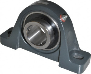 Browning VPS-331 1-15/16" ID, 8-13/16" OAL x 4-31/32" OAH Pillow Block 5,216 Lb Static Cap, 7,889 Lb Dyn Cap, 6-15/16" Btw Mnt Hole Ctrs, 2-1/2" Base-to-Ctr Ht, Cast Iron VPS-331 - 04716510