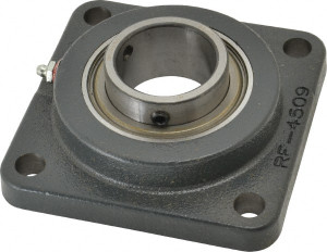 Browning VF4S-131 1-15/16" ID, 5-5/8" OAL x 5-5/8" OAH 4-Bolt Flange 5,216 Lb Static Cap, 7,889 Lb Dyn Cap, 4-3/8" Btw Mnt Hole Ctrs, Cast Iron VF4S-131 - 72472095