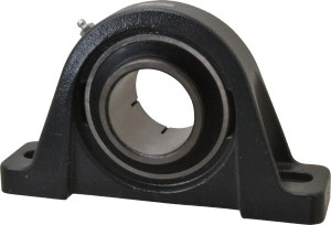 Browning VPB-239 2-7/16" ID, 9-1/2" OAL x 5-9/16" OAH Pillow Block 8,150 Lb Static Cap, 11,789 Lb Dyn Cap, 7-13/32" Btw Mnt Hole Ctrs, 2-3/4" Base-to-Ctr Ht, Cast Iron VPB-239 - 80463458
