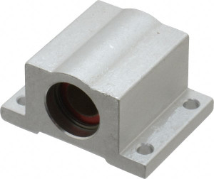 Pacific Bearing 3/8" ID, 1-3/4" OAW x 1.313" OAL x 0.938" OAH Closed Single Pillow Block 1-5/16 Inch Overall Length x 15/16 Inch Overall Height x 1-3/4 Inch Width, P06 - 35417021