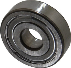 SKF 10mm Bore Diam, 30mm OD, Double Shield Deep Groove Radial Ball Bearing 9mm Wide, 1 Row, Round Bore, 2,360 Nm Static Capacity, 5,400 Nm Dynamic Capacity 6200 2ZJEM - 45667300
