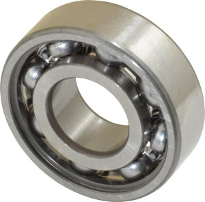 SKF 15mm Bore Diam, 35mm OD, Open Deep Groove Radial Ball Bearing 11mm Wide, 1 Row, Round Bore, 3,750 Nm Static Capacity, 8,060 Nm Dynamic Capacity 6202 JEM - 45667342
