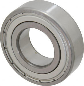SKF 25mm Bore Diam, 52mm OD, Double Shield Deep Groove Radial Ball Bearing 15mm Wide, 1 Row, Round Bore, 7,800 Nm Static Capacity, 14,800 Nm Dynamic Capacity 6205 2ZJEM - 45667458