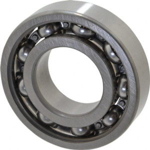 SKF 30mm Bore Diam, 62mm OD, Open Deep Groove Radial Ball Bearing 16mm Wide, 1 Row, Round Bore, 11,200 Nm Static Capacity, 20,300 Nm Dynamic Capacity 6206 JEM - 45667466