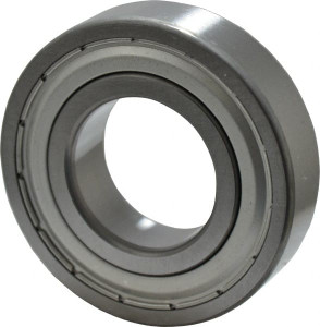 SKF 30mm Bore Diam, 62mm OD, Double Shield Deep Groove Radial Ball Bearing 16mm Wide, 1 Row, Round Bore, 11,200 Nm Static Capacity, 20,300 Nm Dynamic Capacity 6206 2ZJEM - 45667482