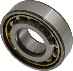 SKF 20mm Bore Diam, 47mm OD, Open Angular Contact Radial Ball Bearing 14mm Wide, 1 Row, Round Bore, 8,300 Lb Static Capacity, 14,000 Lb Dynamic Capacity 7204 BECBY - 45668811