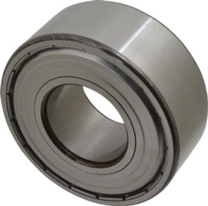 SKF 50mm Bore Diam, 110mm OD, Double Shield Angular Contact Radial Ball Bearing 44.4mm Wide, 2 Rows, Round Bore, 64,000 Lb Static Capacity, 85,200 Lb Dynamic Capacity 3310 A-2Z/C3 - 45673340