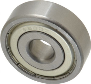 TRITAN 10mm Bore Diam, 35mm OD, Double Shield Deep Groove Radial Ball Bearing 11mm Wide, 1 Row, Round Bore, 780 Lb Static Capacity, 1,820 Lb Dynamic Capacity 6300 ZZC3 PRX - 35434562