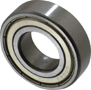 TRITAN 20mm Bore Diam, 42mm OD, Double Shield Deep Groove Radial Ball Bearing 12mm Wide, 1 Row, Round Bore, 1,140 Lb Static Capacity, 2,110 Lb Dynamic Capacity 6004 ZZC3 PRX - 35433762