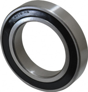 TRITAN 60mm Bore Diam, 95mm OD, Double Seal Deep Groove Radial Ball Bearing 18mm Wide, 1 Row, Round Bore, 5,200 Lb Static Capacity, 6,600 Lb Dynamic Capacity 6012 2RSC3 PRX - 35434059