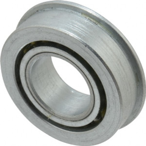 Value Collection 3/4" Bore Diam, 1-9/16" OD, Open Unground Full Complement Radial Ball Bearing With Flange, 1 Row, Round Bore, 798 Lb Dynamic Capacity 32708-01 - 01377381