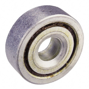 Value Collection 7/16" Bore Diam, 1-1/16" OD, Open Unground Full Complement Radial Ball Bearing 3/8" Wide, 1 Row, Round Bore, 509 Lb Dynamic Capacity 21709-01 - 01376847