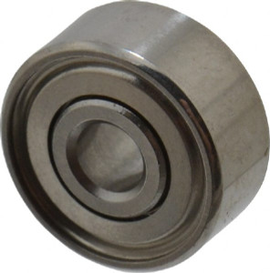 Value Collection 3/32" Bore Diam, 5/16" OD, Double Shield Miniature Radial Ball Bearing 9/64" Wide, 1 Row, Round Bore, 40 Lb Static Capacity, 124 Lb Dynamic Capacity SR1-5ZZ - 35380807