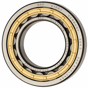 SKF 60mm Bore Diam, 110mm Outside Diam, 22mm Wide Cylindrical Roller Bearing 93,500 N Dynamic Capacity, 102,000 Lbs. Static Capacity NU 212 ECM - 43342195