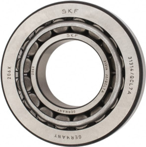 SKF 70mm Bore Diam, 150mm OD, 38mm Wide, Tapered Roller Bearing 187,000 N Dynamic Load Capacity, 220,000 N Static Load Capacity 31314/CL7A - 43337732