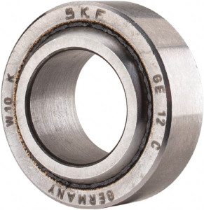 SKF 12mm Bore Diam, 2,565 Lb Dynamic Capacity, Spherical Plain Bearing 6,413 Lb Static Load Capacity GE 12 C - 86035664