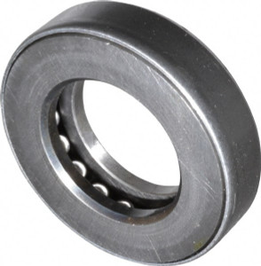 INA Bearing 1-3/8" ID x 2.469" OD x 5/8" Thick Steel Thrust Ball Bearing 16,600 Lb Static Load Capacity, 7,300 Max Pressure x Velocity D15 - 03380078