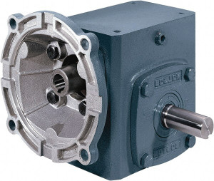 Boston Gear 3-1/4 Centerline Distance, 20:1, 88 RPM Output, 4.63 Input Horsepower, 2,558 Lbs. Max Torque, Speed Reducer Part No. F732-20-B9-J, Single Shaft Right, 1-1/8" Bore, 6-3/4" High, 180TC NEMA 52064 - 91229880