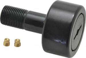 Accurate Bushing Co. 1-5/8" Roller Diam x 7/8" Width, 5/8" Stud Diam x 1-1/2" Length, Stud Cam Follower Steel, 3/4" Thread Length, 5/8-18 Thread, 2-3/8" OAL, 5,560 Lb Dynamic Cap, 5,730 Lb Static Cap CR-1-5/8 - 36670495