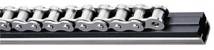 Fenner Drives 1.75" Guide Width, 0.79" Guide Height, C9 Mount, UHMW PE, Single Chain Guide 10" Overall Width x 1.16" Overall Height, Galvanized Steel GC1100-9G120.00 - 03074960