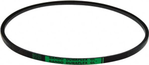 Bando USA Section 4L, 1/2" Wide, 21" Outside Length, V-Belt Rubber Compound, Black, Fractional HP, No. 4L210 4L210 - 43809847
