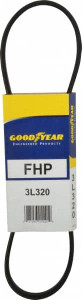 Continental ContiTech Section 3L, 32" Outside Length, V-Belt High Traction Rubber, Fractional HP, No. 3L320 20042700 - 88035340