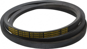 Continental ContiTech Section B, 82" Outside Length, V-Belt Wingprene Rubber-Impregnated Fabric, HY-T Matchmaker, No. B79 20042097 - 88032321