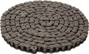 Morse 40R 10FT BOX 1/2" Pitch, ANSI 40, Single Strand Roller Chain Chain No. 40, 10 Ft. Long, 5/16" Roller Diam, 5/16" Roller Width 40R 10FT BOX - 59320127