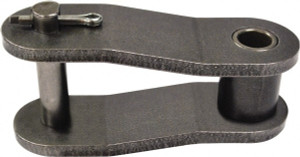 U.S. Tsubaki 3/8" Pitch, British Standard Roller Chain Offset Link Carbon Steel, For Use with British Standard Single Strand Chain RF06BOL - 92463264