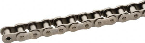 U.S. Tsubaki 3/8" Pitch, Roller Chain Connecting Link Stainless Steel, For Use with British Standard Single Strand Chain RF06BSSCL - 92463785