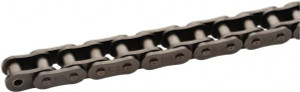 U.S. Tsubaki 3/4" Pitch, ANSI 60H, Heavy Duty Roller Chain Offset Connecting Link Carbon Steel, For Use with Single Strand Heavy Series Chain 60HOL - 92463454