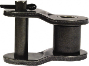 U.S. Tsubaki 1-1/2" Pitch, ANSI 120, Roller Chain Offset Link Carbon Steel, For Use with Single Strand Chain 120OL - 92463728