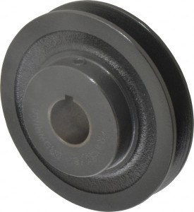 Browning 7/8" Bore Diam, 3.95" OD, Finished Bore Single Groove Sheave 3/4" Wide, Cast Iron AK41X7/8 - 00755082