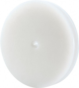 Poly Hi Solidur 1/2" Bore Diam, 6" OD, Finished Bore Round Belt Pulley 3/4" Wide, Polyethylene, Round Belts PUHJ1060 - 35576263