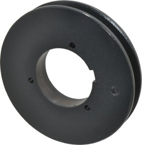 Browning 1B5V58 1 Groove, 5/8 to 2-1/4 Bore Diam, 6.08" Outside Diam, QD Bushed V Belt Sheave 5.9 5V Diam Belt Pitch 1B5V58 - 84431501