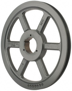 Browning 1B5V136 1 Groove, 5/8 to 2-1/4 Bore Diam, 13.88" Outside Diam, QD Bushed V Belt Sheave 13.7 5V Diam Belt Pitch 1B5V136 - 84431642