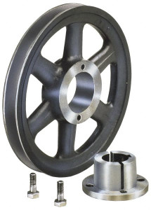 Browning BK190H 1 Groove, 3/8 to 1-1/2 Bore Diam, 18-3/4" Outside Diam, QD Bushed V Belt Sheave 18.0 A Diam Belt Pitch BK190H - 00754531