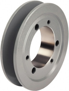 TB Woods 1 Groove, 1/2 to 1-1/4 Bore Diam, 3.35" Outside Diam, QD Bushed V Belt Sheave 3.40 3V Diam Belt Pitch 3V3.351 - 55519524