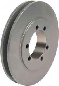 TB Woods 1 Groove, 1/2 to 1-5/8 Bore Diam, 5.6" Outside Diam, QD Bushed V Belt Sheave 5.60 3V Diam Belt Pitch 3V561 - 55519599