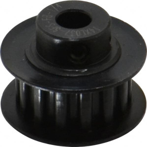 Value Collection 14 Tooth, 1/4" Inside x 0.871" Outside Diam, Timing Belt Pulley 1/4, 3/8" Belt Width, 0.891" Pitch Diam, Steel & Cast Iron 14XL0376FSFB1/4 - 35375823