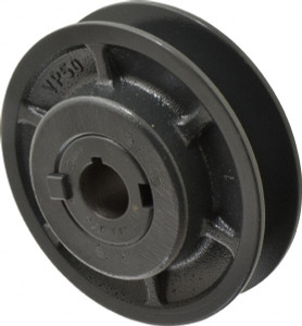 Browning 1VP50X7/8 7/8" Inside Diam x 4-3/4" Outside Diam, 1 Groove, Variable Pitched Sheave Belt Sections 3L, 4L, A, 5L & B, 2-5/32" Sheave Thickness, 11/16 to 1-1/16" Face Width 1VP50X7/8 - 74934050