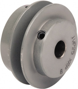 TB Woods 1-3/8" Inside Diam x 7.1" Outside Diam, 1 Groove, Variable Pitched Type 1 Sheave Belt Sections 4L, 5L, A, B & 5V, 1-21/32" Sheave Thickness, 7/16" Side Groove Thickness 7/8 to 1-1/4" Face Width 1VP71138 - 82217225