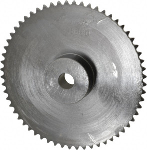 Browning 3/8" Chain Pitch, Chain Size 35, 60 Tooth Min Plain Bore Sprocket 3/4" Bore Diam, 7.165" Pitch Diam, 7.38 OD 35B60 - 74395328
