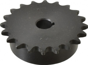 Browning 1/2" Chain Pitch, Chain Size 41, 20 Tooth Finished Bore Sprocket 5/8" Bore Diam, 3.196" Pitch Diam, 3.45 OD 4120X5/8 - 78342458